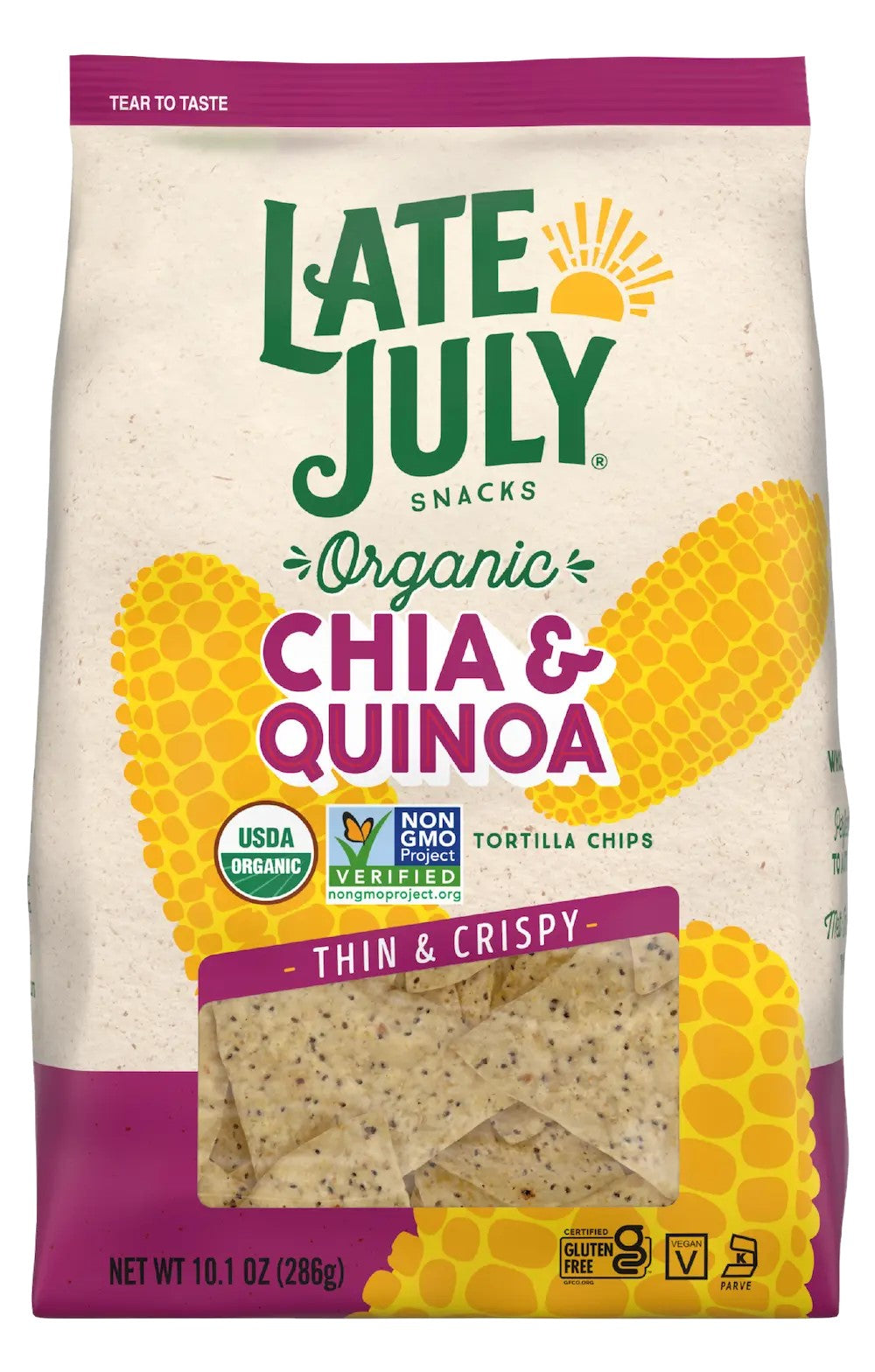 Tortilla Chips, Restaurant Style, Chia & Quinoa, Organic