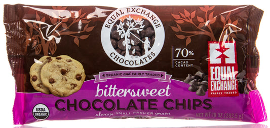 Chocolate Chips, Bittersweet, Organic