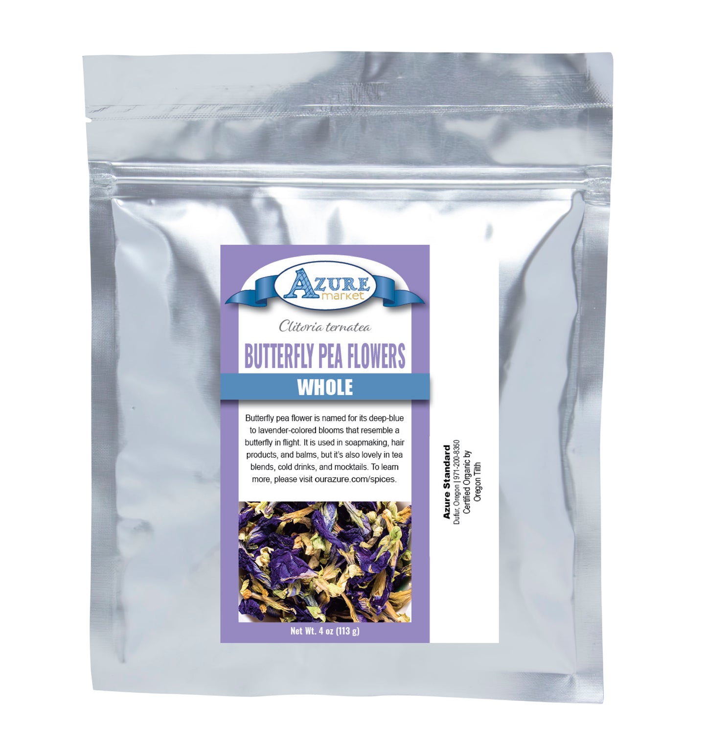 Butterfly Pea Flowers, Whole