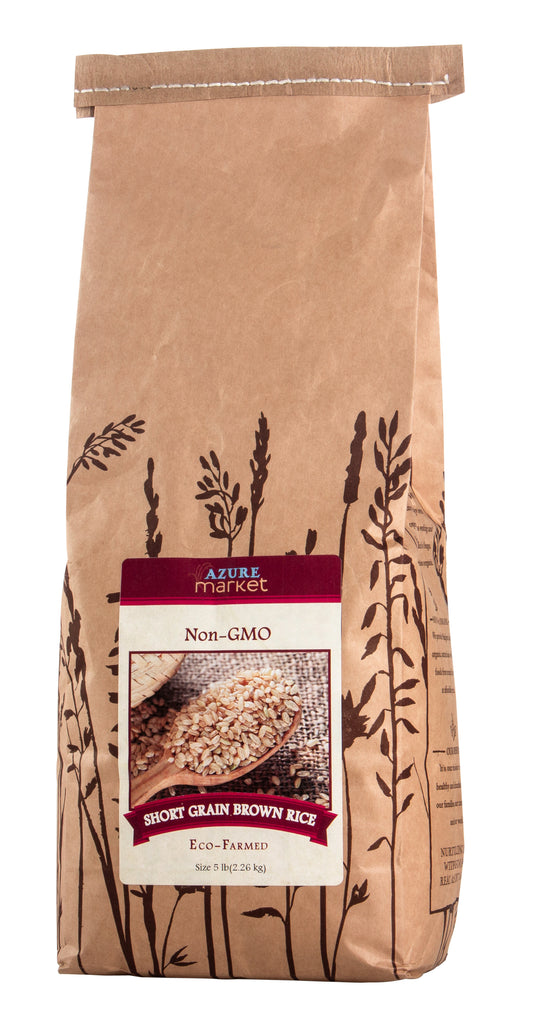 Rice, Short Grain Brown, Eco-Farmed, Gluten Free