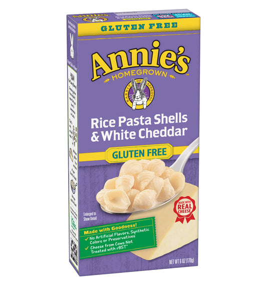Macaroni & Cheese, Rice Shells & Creamy White Cheddar, Gluten Free