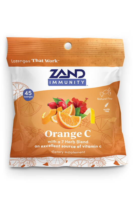 Herbal Lozenges, Orange