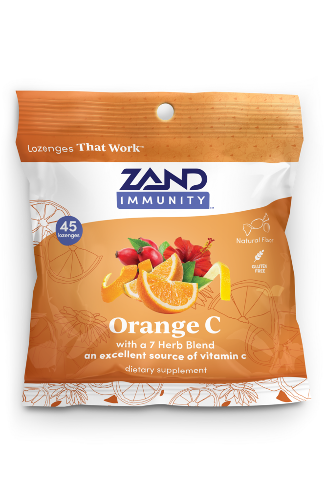 Herbal Lozenges, Orange