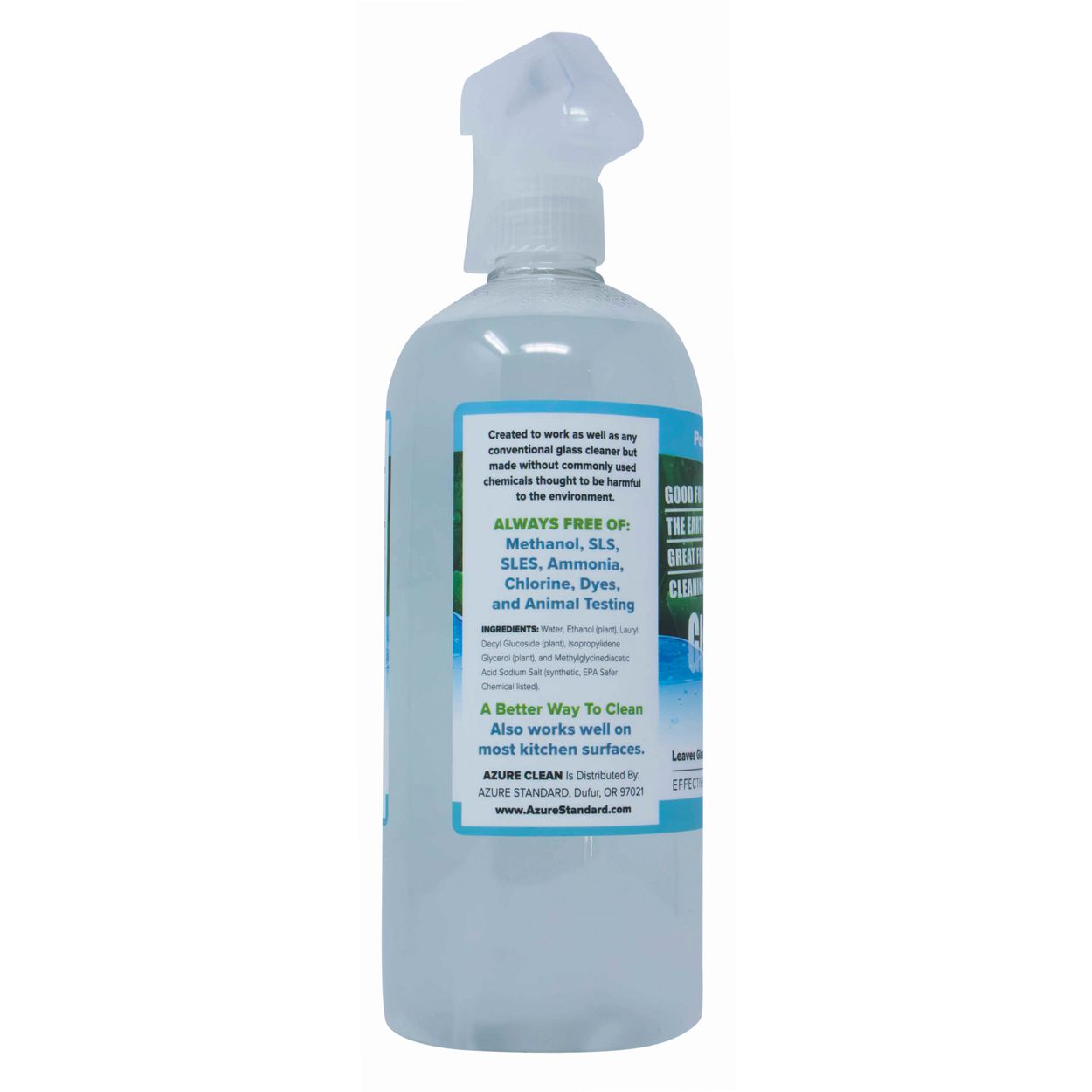 Glass Cleaner, Fragrance Free