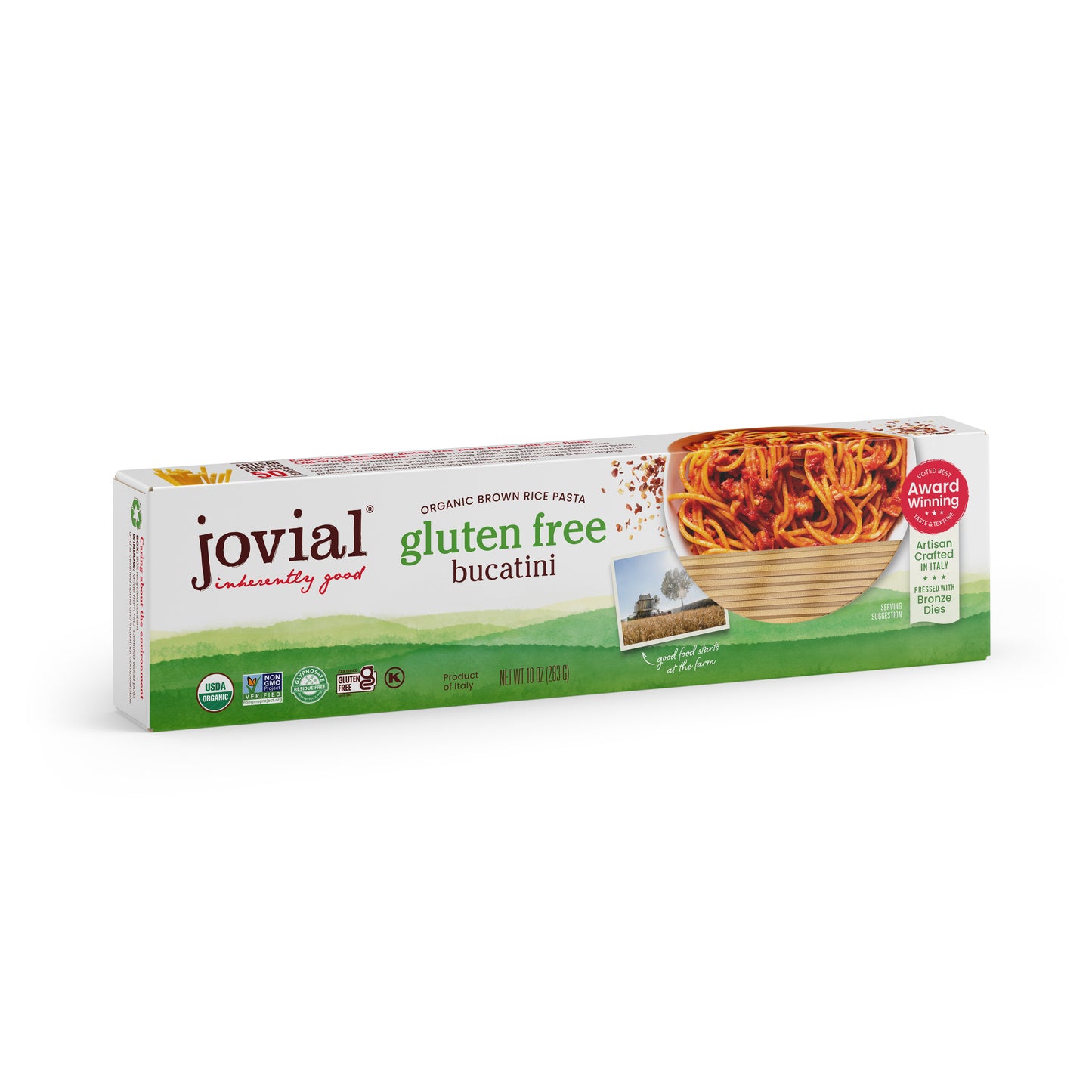 Brown Rice Pasta, Bucatini, Organic
