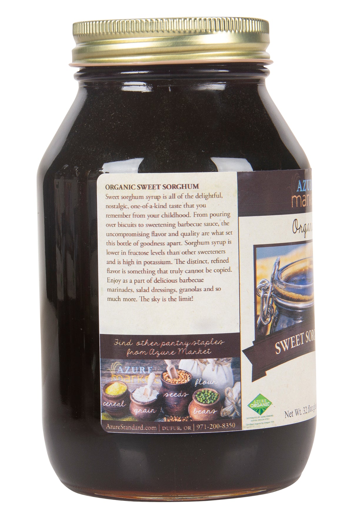 Pure Sweet Sorghum, Organic