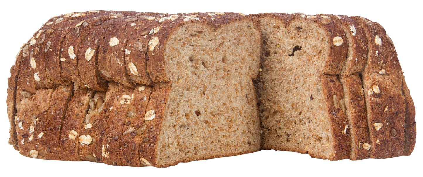 Sprouted Wheat Flax and Chia Bread, Thin Sliced, Organic, Frozen