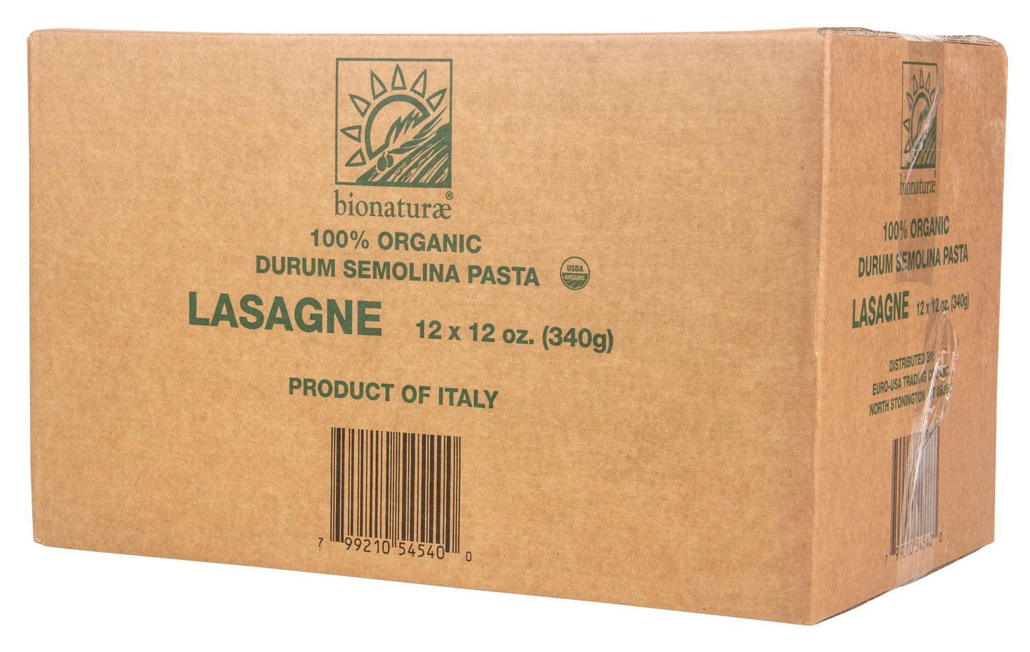 Pasta, Lasagna, Semolina, Organic