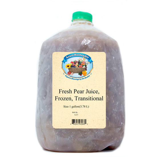 Fresh Pear Juice, Frozen, Organic