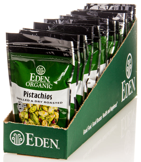 Pistachios, Shelled, Dry Roasted, Organic