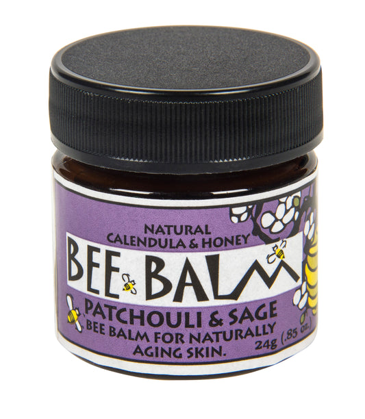 Bee Balm, Natural Aging Skin, Patchouli & Sage
