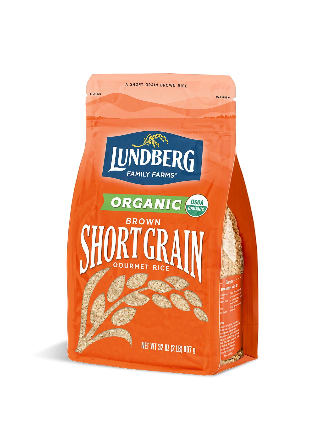 Rice, Short Grain Brown, Organic, Gluten Free