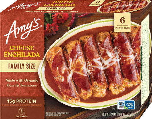 Cheese Enchilada, Family Size, Frozen