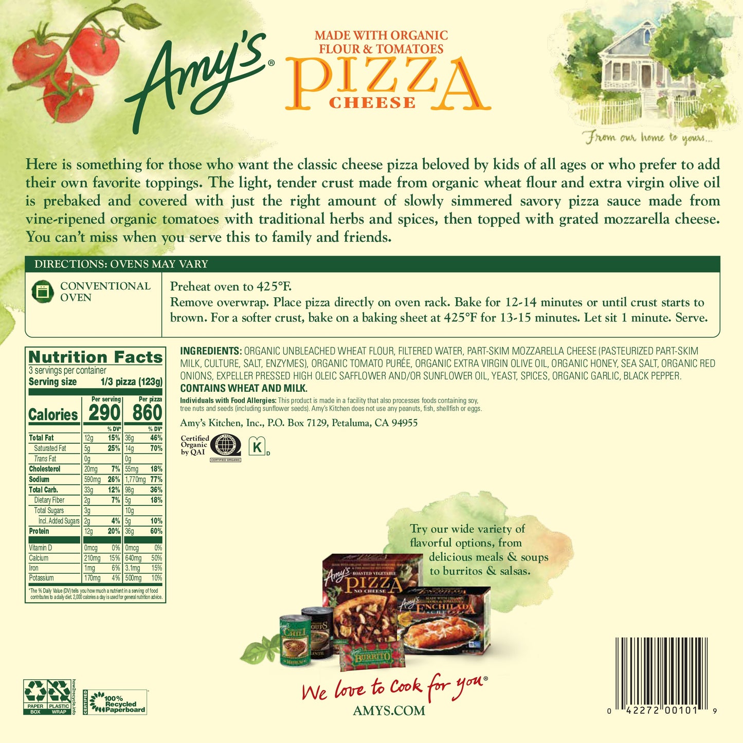 Cheese Pizza, Frozen