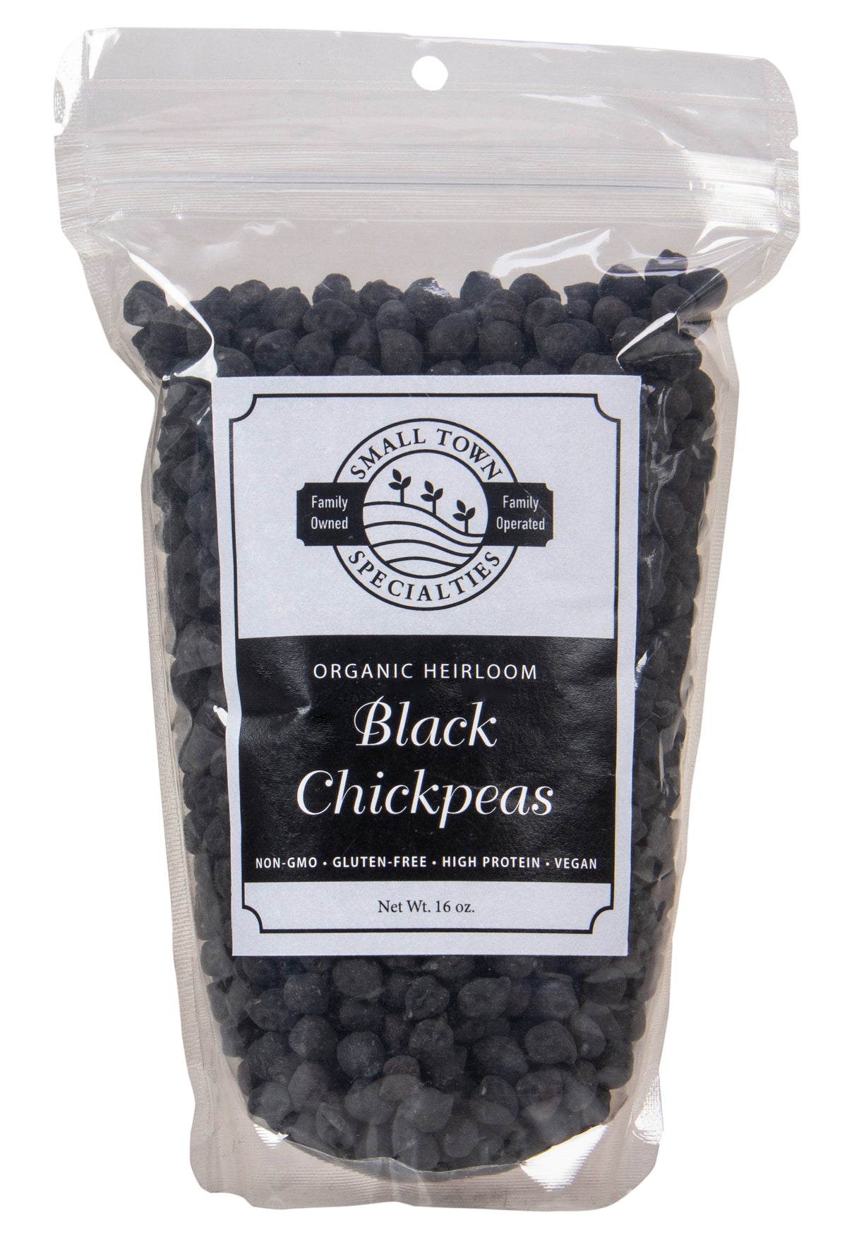 Chickpeas, Black, Heirloom, Organic