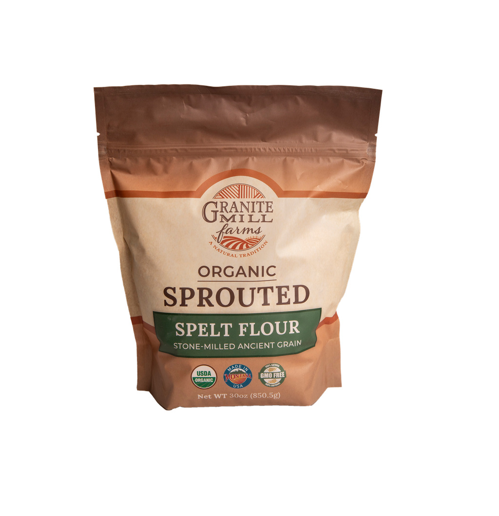 Spelt Flour, Sprouted, Organic