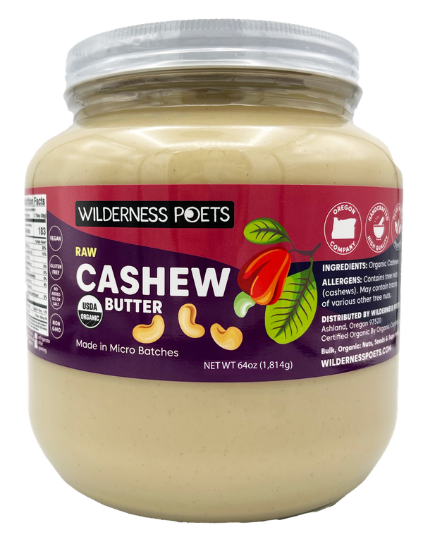 Cashew Butter, Raw, Organic
