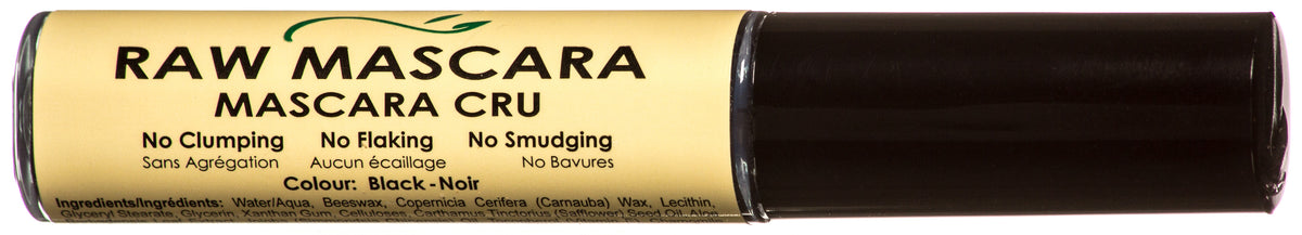 Mascara, Black, Raw, Gluten Free