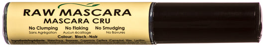 Mascara, Black, Raw, Gluten Free