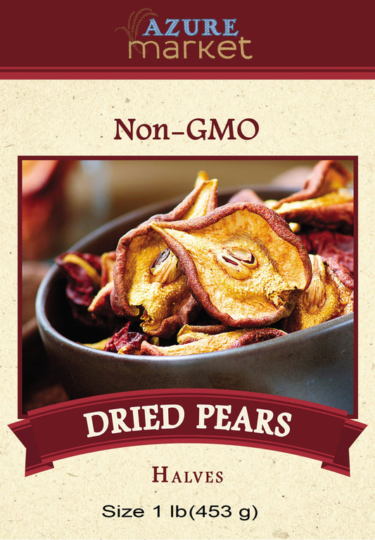 Pears, Halves, Dried, Natural