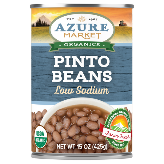 Pinto Beans, Low Sodium, Organic
