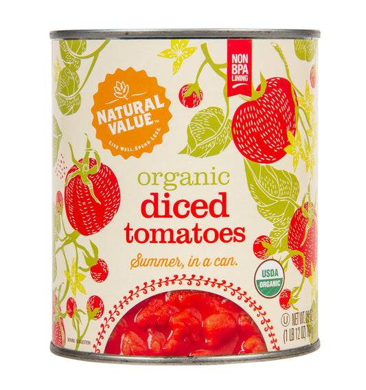 Tomatoes, Diced, Organic