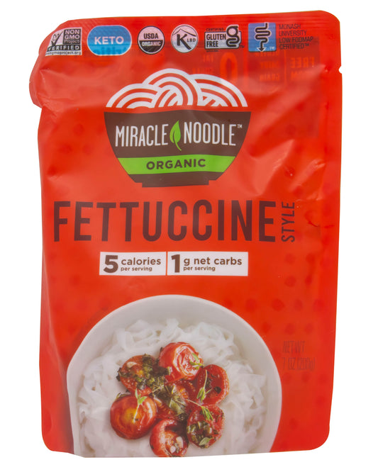 Ready-to-Eat, Fettuccine Noodles, Organic