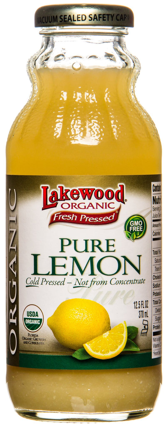 Lemon Juice, Pure, Organic
