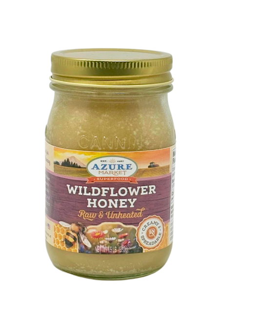 Honey, Raw, Unheated, Wildflower
