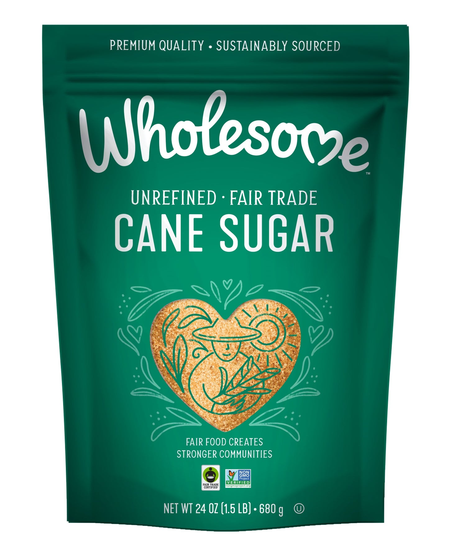Cane Sugar, Raw, Fair Trade