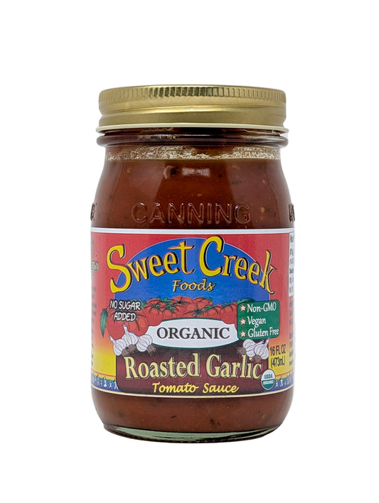Tomato Sauce, Roasted Garlic, Organic