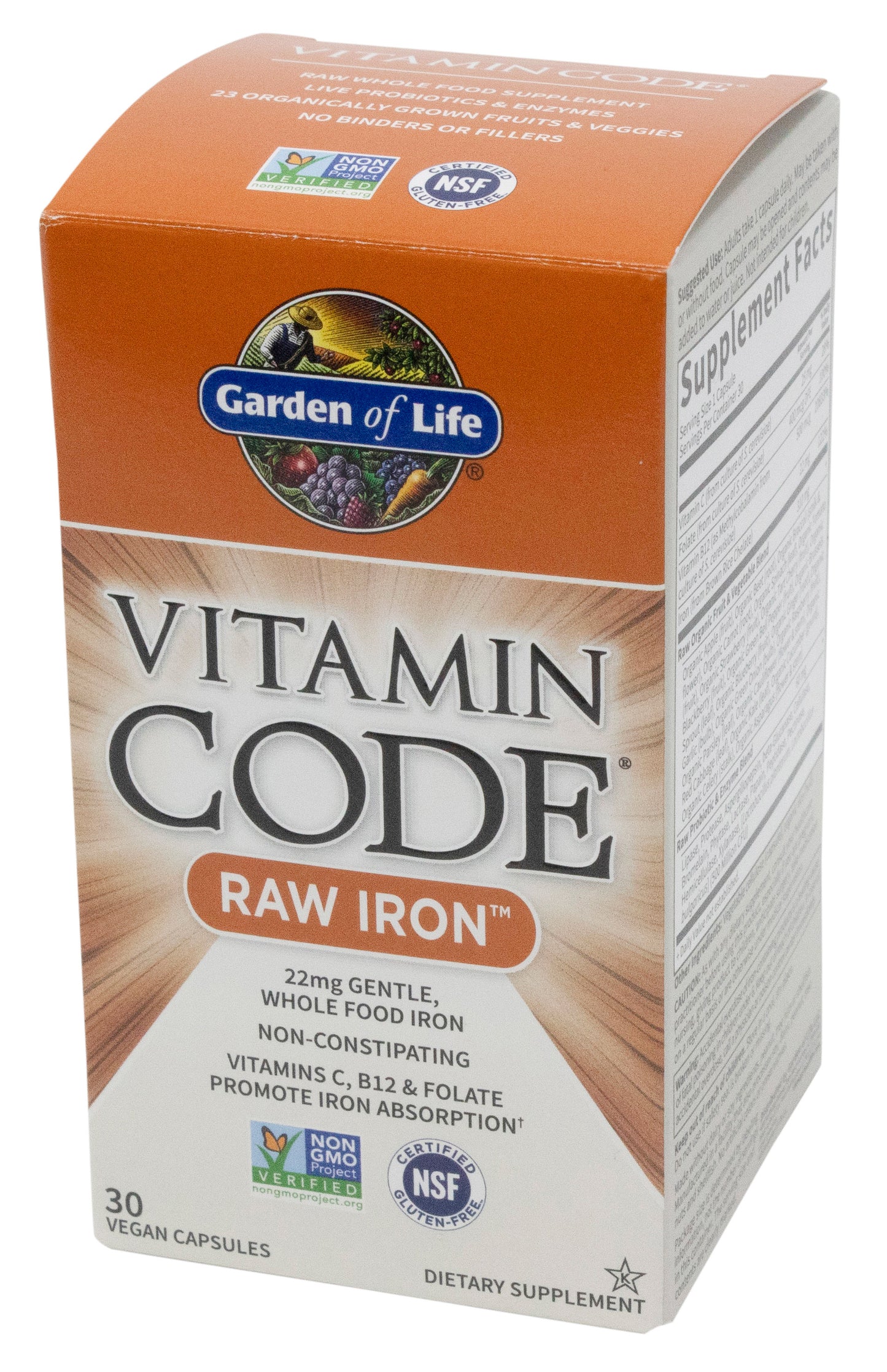 Vitamin Code Raw Iron