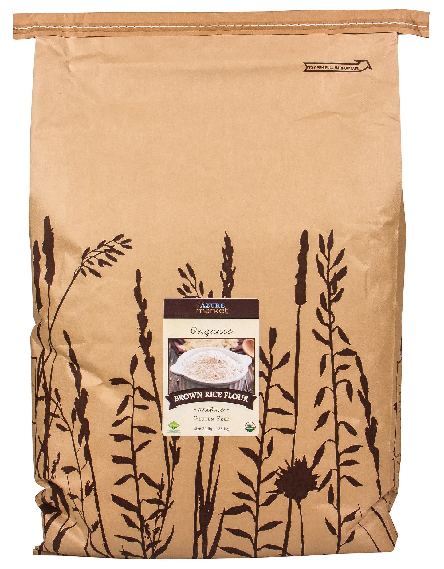Rice Flour, Brown, (Unifine), GF, Organic