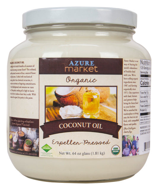 Coconut Oil, Expeller Pressed, Organic