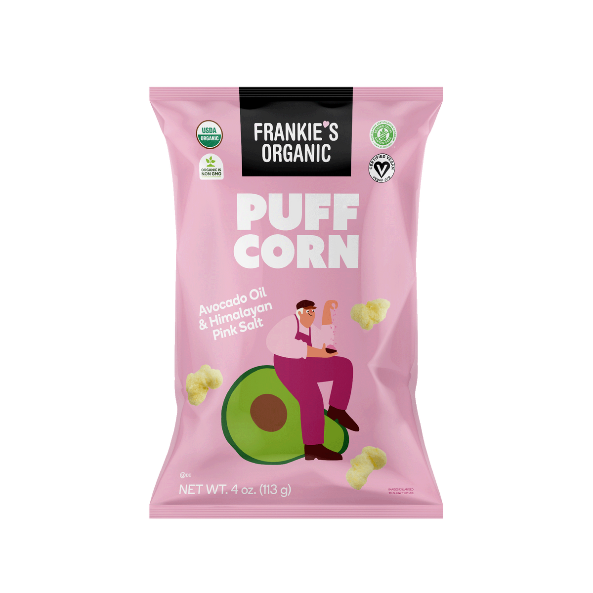 Puffcorn, Avocado Oil & Himalayan Salt, Organic