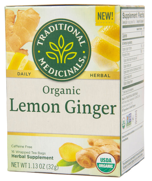 Lemon Ginger Tea, Organic