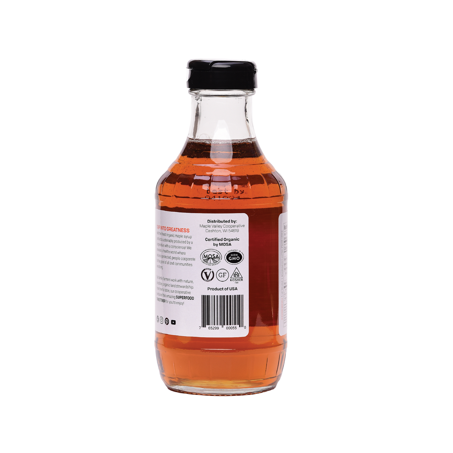 Maple Syrup, Grade A, Amber & Rich, Organic