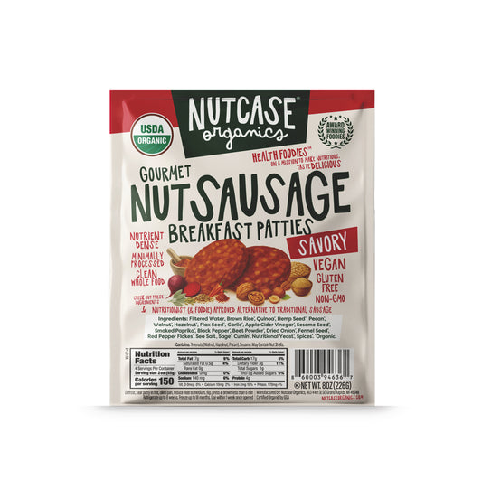 Breakfast Sausage, Savory Patties, Frozen, Organic