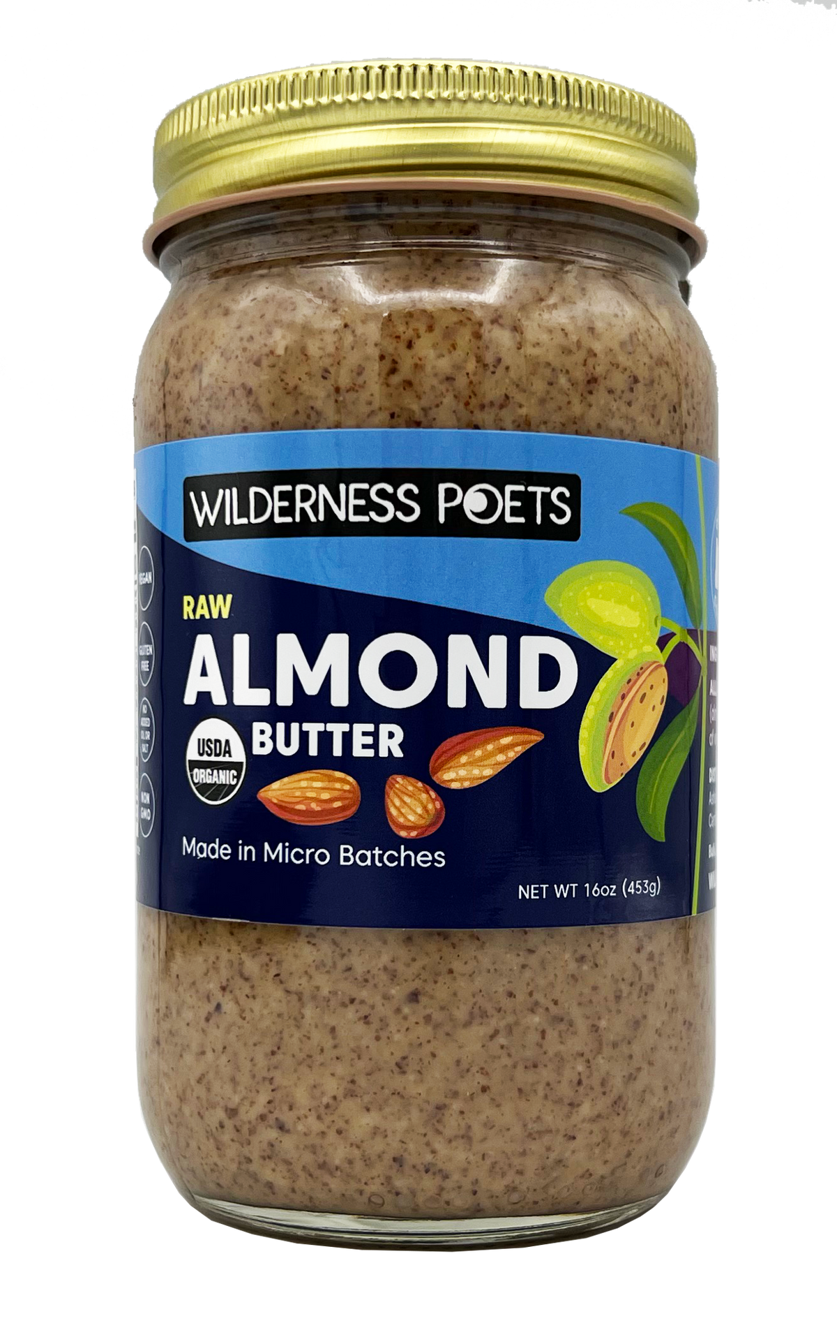 Almond Butter, Raw, Organic