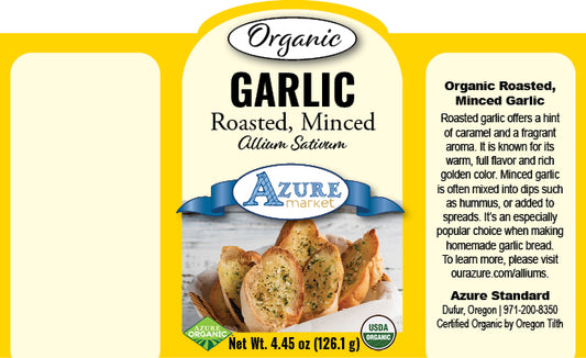 Garlic Roasted, Minced, Organic