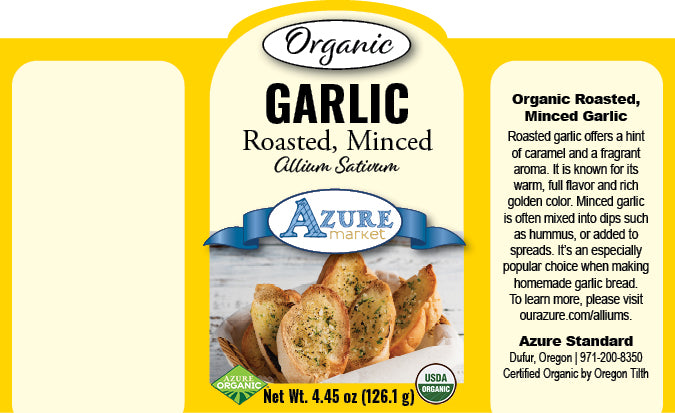 Garlic Roasted, Minced, Organic