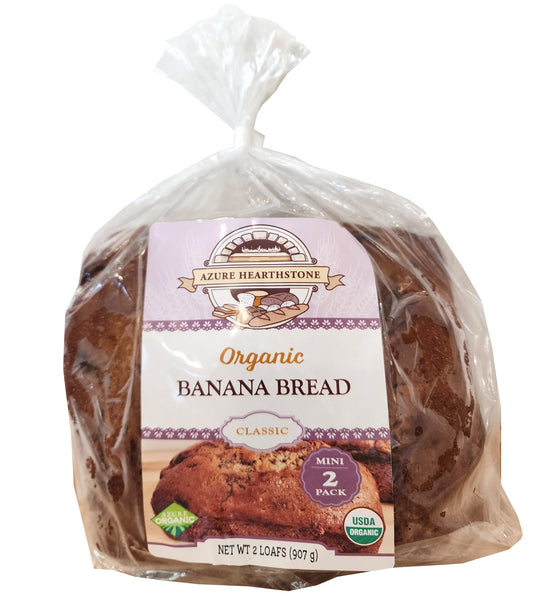Banana Bread, Classic, Frozen, Organic