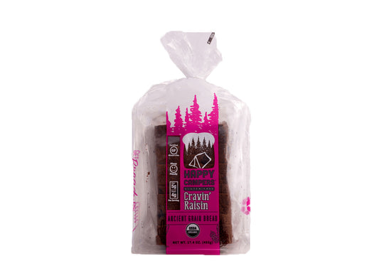 Cravin' Raisin Cinnamon Spice, Bread, GF, Frozen, Organic