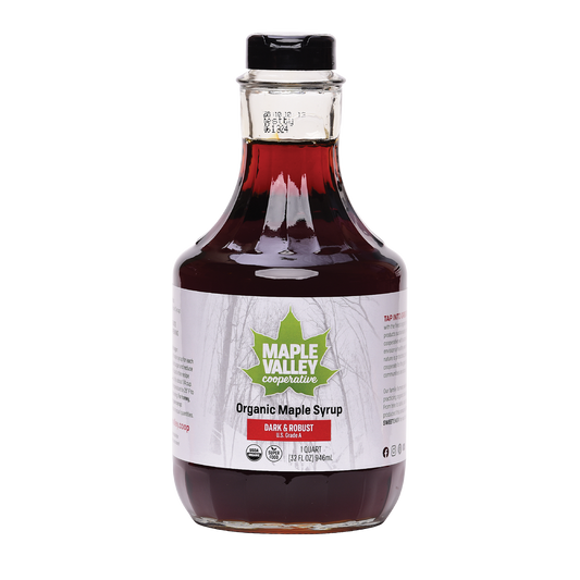Maple Syrup, Grade A Dark Robust, Organic