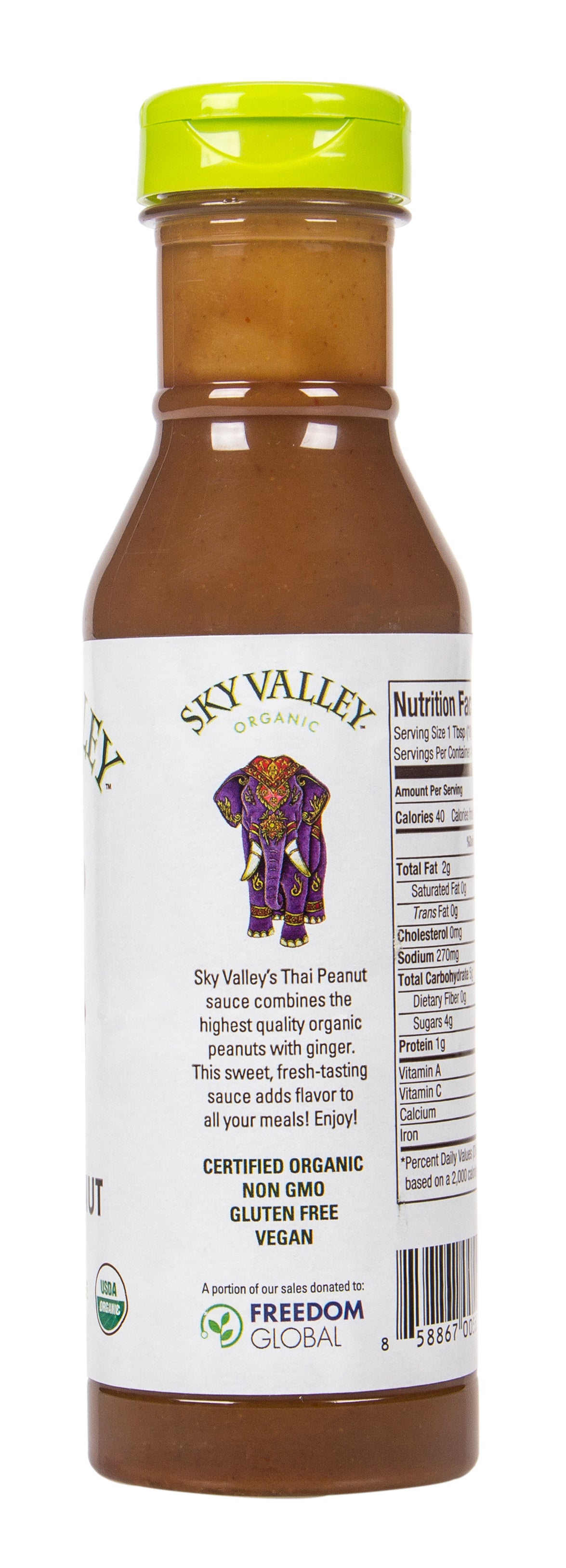 Thai Peanut Sauce, Organic