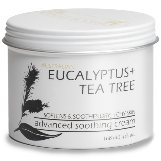 Cream, Eucalyptus & Tea Tree, Soothing Itch-Relief, Grass-Fed Tallow, Paleo