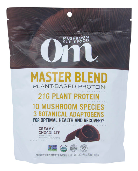 Mushroom Master Blend Protein, Chocolate, Organic