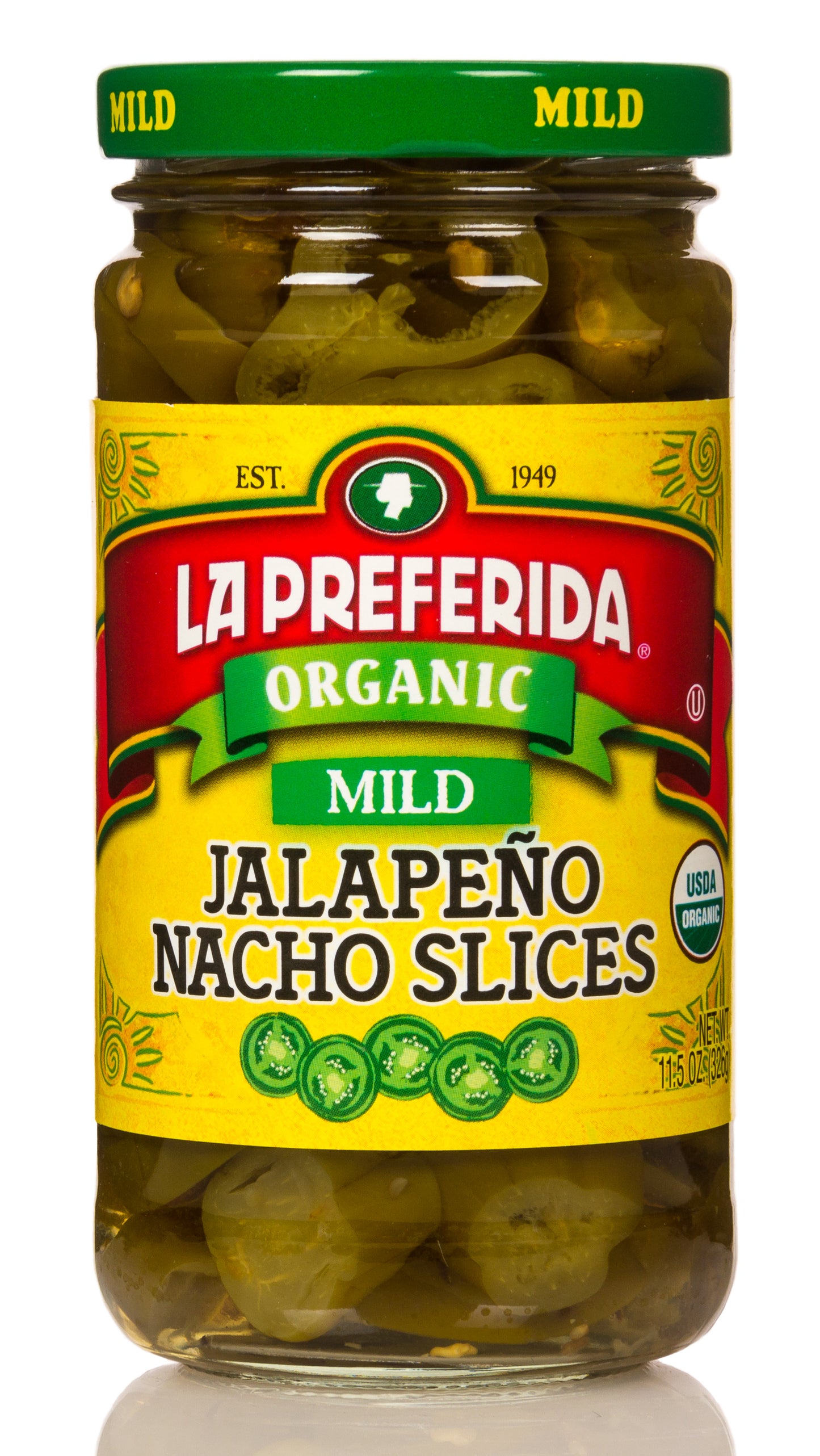 Jalapeno Nacho Slices, Mild, Organic