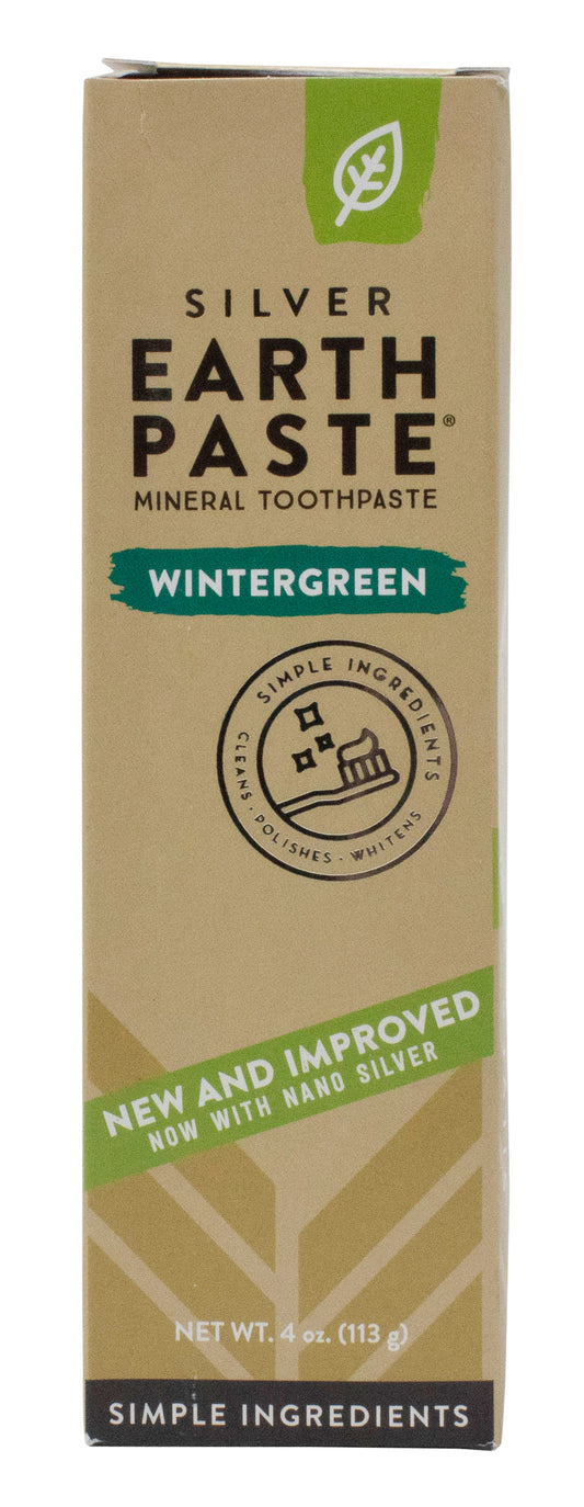 Toothpaste with Silver, Wintergreen