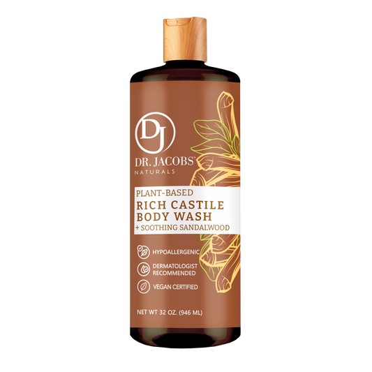 Castile Body Wash, Plant Based, Sandalwood
